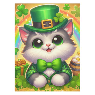 Nappe Chat mignon/chaton Saint Patrick's Day