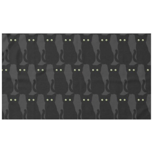 Nappe Chat noir, chaton mignon, plaisir spottaculaire (Devant (Horizontal))