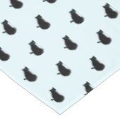 Nappe Chat noir - Choisissez / ajoutez votre couleur arr (Angle)