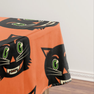 Nappe Chat noir vintage