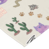 Nappe Chat Poisson Cactus Pâtes Meow (Angle)