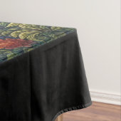 Nappe Château de dragon médiéval coloré (In Situ)