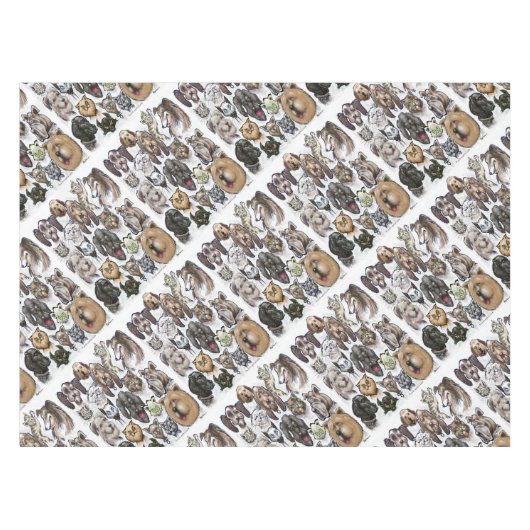 Nappe Chats et chiens (Devant (Horizontal))