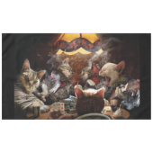 Nappe Chats jouant au poker (Devant (Horizontal))
