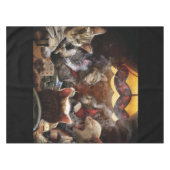 Nappe Chats jouant au poker (Devant (Horizontal))