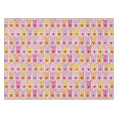 Nappe Chats mignons avec les coeurs affectueux (Devant (Horizontal))