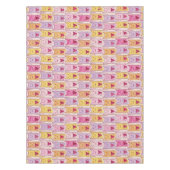 Nappe Chats mignons avec les coeurs affectueux (Devant)