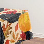 Nappe Chats noirs et citrouilles (In Situ)