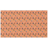 Nappe Chats noirs et Halloween en fer à la carreaux (Devant (Horizontal))