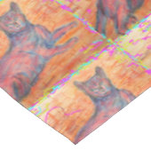 Nappe chatte pavé ensoleillé (Angle)