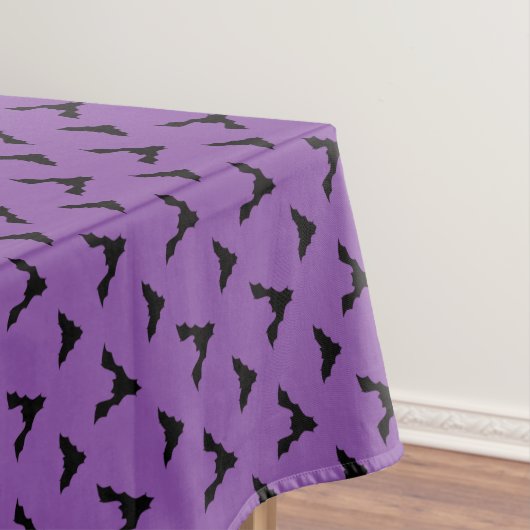Nappe chauve-souris halloween violet (In Situ)