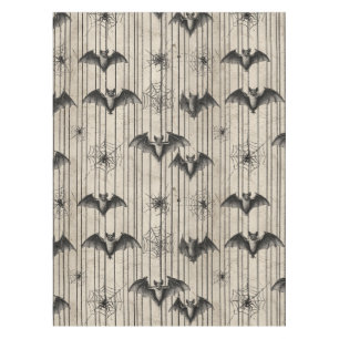 Nappe Chauves-souris vintages et toiles d'araignée sur s