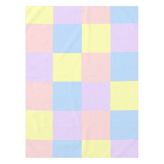 Nappe Checkers Pastel Spring (Devant)