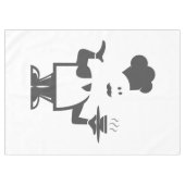 Nappe Chef tenant un bol de soupe (Devant (Horizontal))