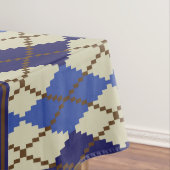 Nappe Chemise de table Argyle Scone Bleu (In Situ)