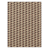 Nappe CHÈQUE DANS LE tissu de table FOREST (Devant)