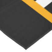 Nappe Chèque Sport Noir Et Blanc (Angle)