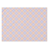 Nappe Chèque vintage Pastel Motif Lavender bleu (Devant (Horizontal))