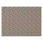Nappe Cherry blossom and chickadees on green (Devant (Horizontal))