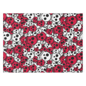 Nappe Cherry Gothique Motif de crâne Imprimer (Devant (Horizontal))