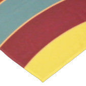 Nappe chervrons multicolores contemporains (Angle)