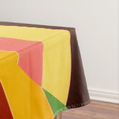 Nappe chervrons multicolores contemporains (In Situ)