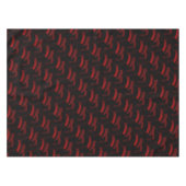 Nappe chervrons rouges/noirs design (Devant (Horizontal))