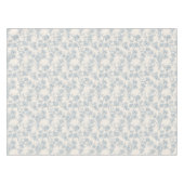 Nappe Chery blossom branches in blue and off white (Devant (Horizontal))