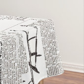 Nappe Cheval Antique Publicité Journal Art (In Situ)