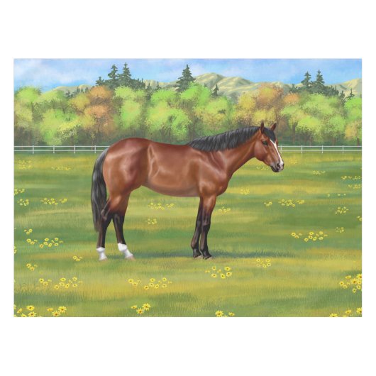 Nappe Cheval Brown Bay Quarter (Devant (Horizontal))