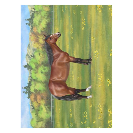 Nappe Cheval Brown Bay Quarter (Devant)