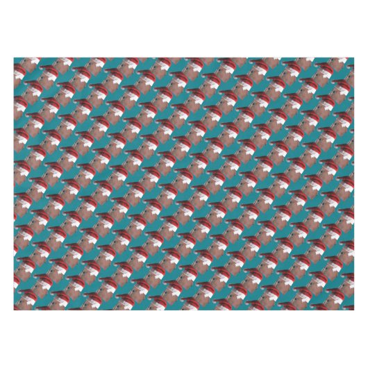 Nappe Cheval de Noël Santa Hat (Devant (Horizontal))
