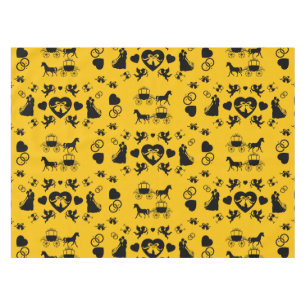 Nappe Cheval Et Panier Romantique Mariage