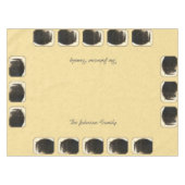 Nappe Cheval friésien Jaune (Devant (Horizontal))
