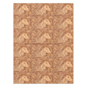 Nappe cheval rustique de cavalier de cuir de pays (Devant)