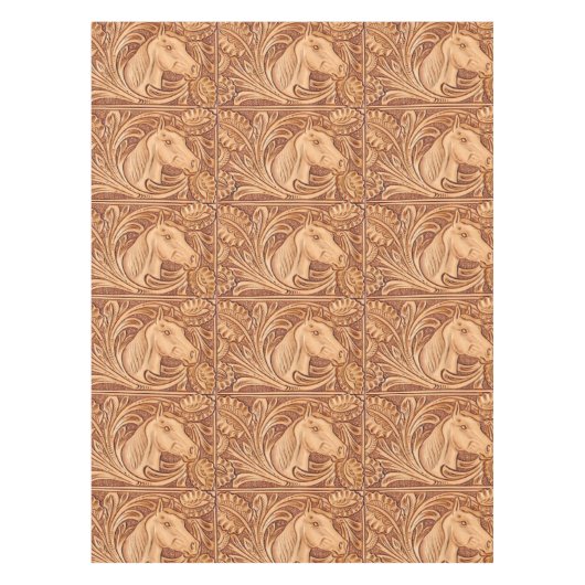 Nappe cheval rustique de cavalier de cuir de pays (Devant)