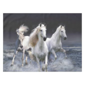Nappe Chevaux à lancer l'oreiller (Devant (Horizontal))