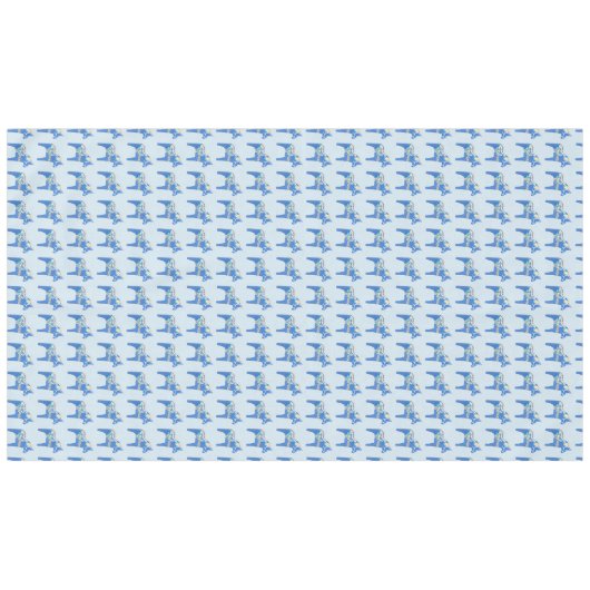 Nappe Chevaux bleus de Dala (Devant (Horizontal))