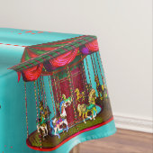 Nappe Chevaux de carrousel en bleu (In Situ)