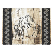 Nappe Chevaux d'élevage de l'art équin (Devant (Horizontal))