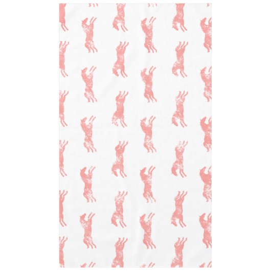 Nappe Chevaux équestres classiques roses (Devant)