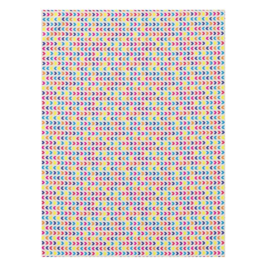 Nappe Chevron aztèque coloré (Devant)