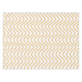Nappe Chevron Motif Jaune Et Crème Zigzag (Devant (Horizontal))