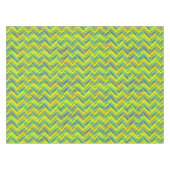 Nappe chevron tropical multicolore (Devant (Horizontal))
