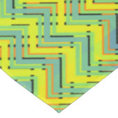 Nappe chevron tropical multicolore (Angle)