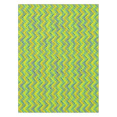 Nappe chevron tropical multicolore (Devant)