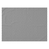 Nappe Chevrons noirs et blancs (Devant (Horizontal))