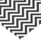 Nappe Chevrons noirs et blancs (Angle)