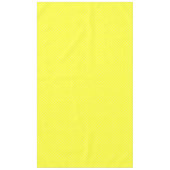 Nappe CHEX 8 COTON JAUNE TABLECLOTH 60x104po (Devant)