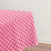 Nappe CHEX TABLECLOTH EN COTON 1 PINK 60x104po (In Situ)